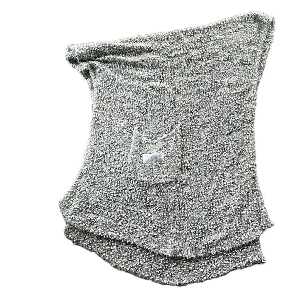 The Giving Shawl Sage Green Soft Pockets